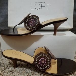 Ann Taylor Loft Sandals size 8.5